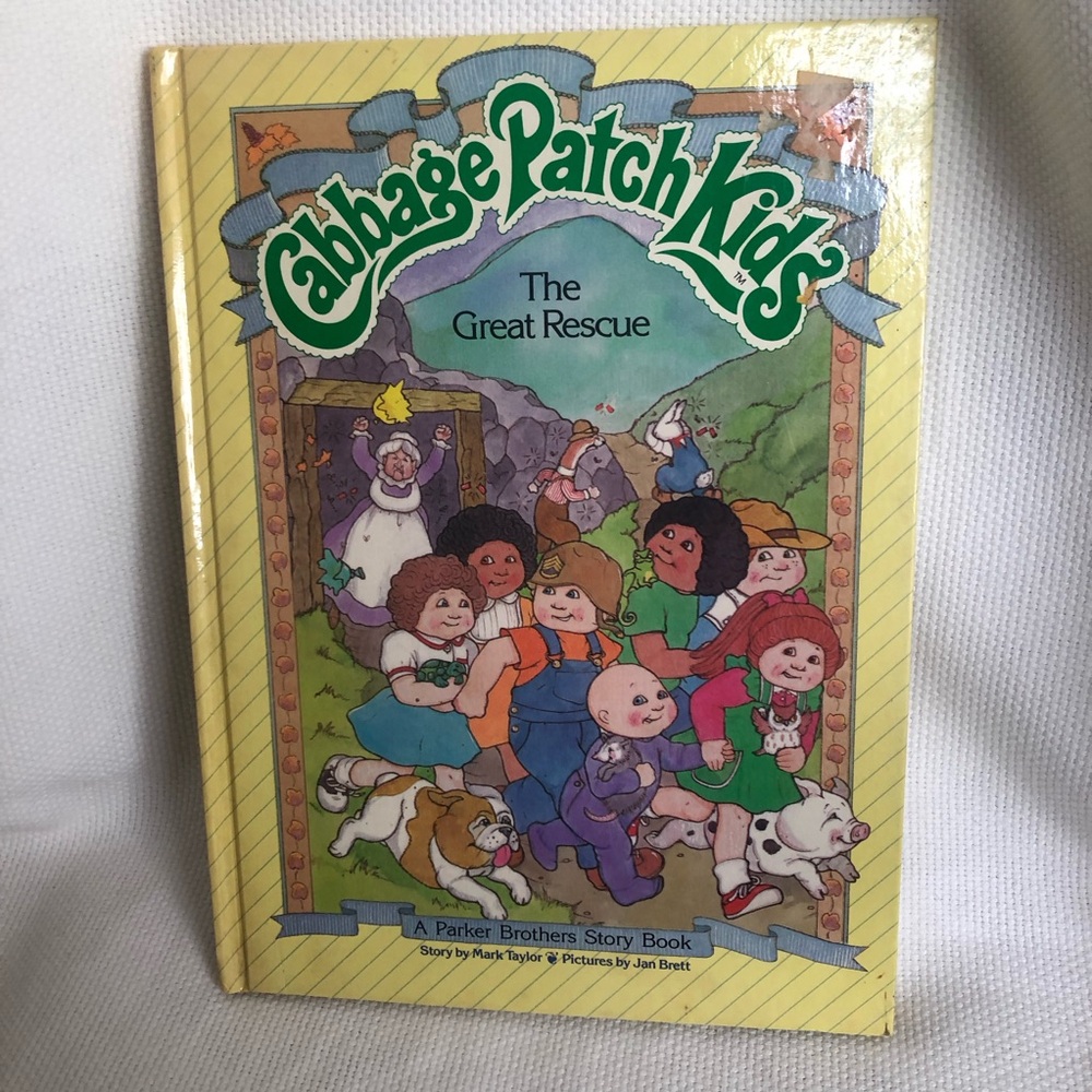 Vintage Cabbage Patch Kids 1984 The Great Rescue Story Book Kathleen N. Daly CPK